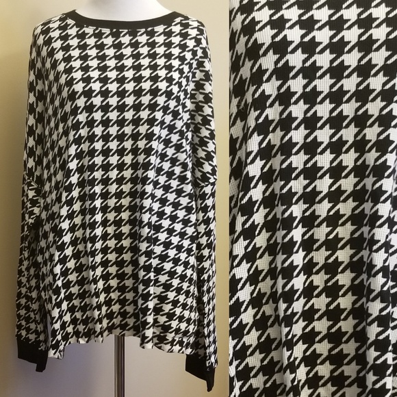 Forever 21 Sweaters - BRAND NEW Plus Size Houndstooth F21 Sweater 3X